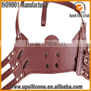 Secure Leather Mesh Dog Basket Muzzles thumbnail-6