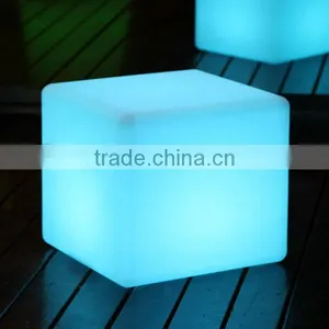 Wholesale Energy Saving Waterproof IP68 RGB Full Color Changing LED Light Cube for Gardens / Bar thumbnail-2