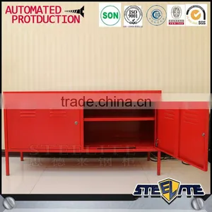 Latest Modern tv Cabinet Fair Price Furniture Wardrobe Metal Locker With Showcase thumbnail-3