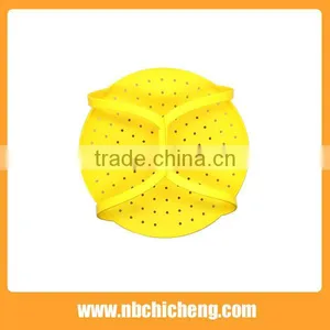 Silicone Food Thawing Filter, Vegetable Fruit Wash Drainage Grid, Silicone Grid Basket thumbnail-4