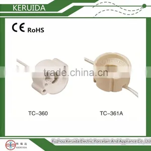 E27 Porcelain Lamp Socket Ceramic Ceiling Lamp Holder thumbnail-3