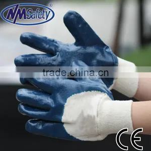 NMSAFETY Nitrile Coated Oil Industrial Work Glove EN388 4111 thumbnail-1