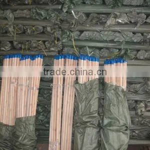 PVC Coated Broom Stick Wooden Mop Handle Made in Guigang China thumbnail-6