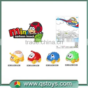 Promotional Toy Plastic Cartoon Toy Pull Back Car thumbnail-1