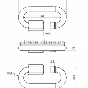 25kN Stainless Steel 304 Quick Link Hook Certified With CE thumbnail-6