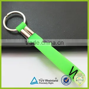 Customized Different Design Cheap 3d Soft Pvc Silicone Loop Keychain thumbnail-1