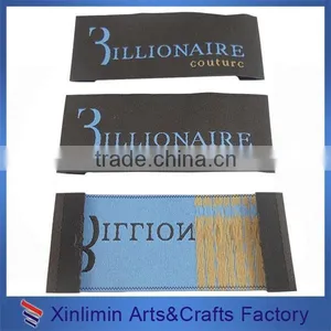 Customized Beatiful Hot Customized Woven Clothing Printed Private Tag thumbnail-1
