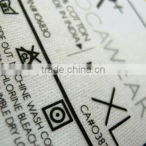 Daily Outputting 30,000 Sheets Screen Printing Activewear/underwear Label thumbnail-1
