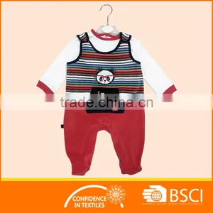 Carter Overall Nice Baby Bear Romper thumbnail-1