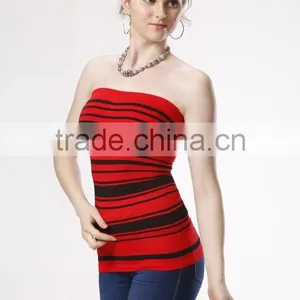 Women's Seamless Tops/H Strapless/sealmess Camisole thumbnail-3