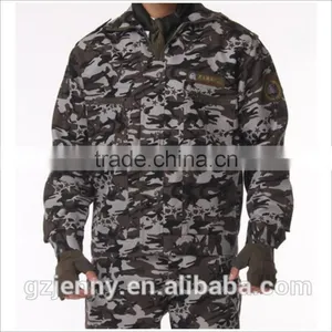 Wholesale High Quality Custom Olive Green Combat Army Pants Suit Military Uniform thumbnail-1