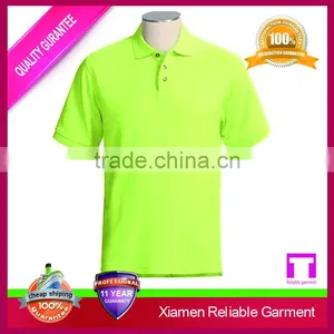 2016 High Quality Custom Mens Polo Shirt 100% Cotton With Embroidery Logo thumbnail-5