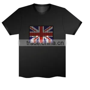 EL National Flag t Shirt for Election Events, EL Sound Activated Shirt thumbnail-1