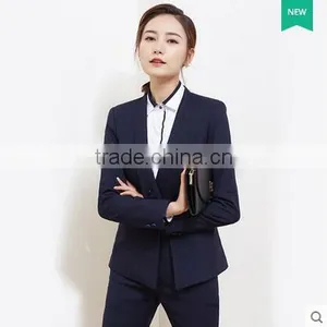 Custom Designs Fancy Suit Two Pieces Skirt Suits Ladies Formal Pants Suits Designs thumbnail-3
