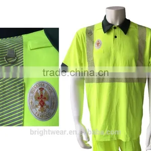 Relfective Chest Emblem Reflective Logo be Heated on Polo Shirt for Spain Market thumbnail-5
