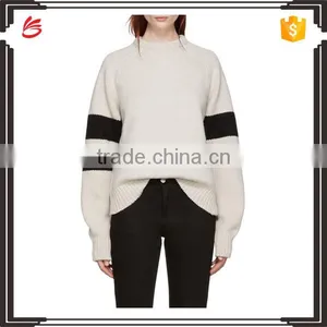 2017 Fashion Casual Street Pullover Women Loose Sweaters thumbnail-1