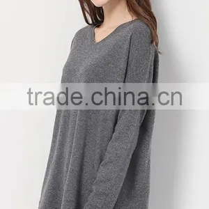 Hot Sale Winter Women Stylish Polyester Long Pullover Sweater With Fringe thumbnail-4