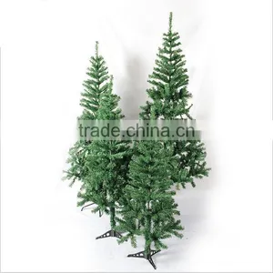 120cm Cheap Mini PVC Plastic Base Artificial Christmas Tree thumbnail-1