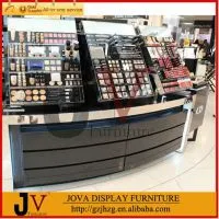 Wooden Cosmetic Display Counter for Kiosk thumbnail-1
