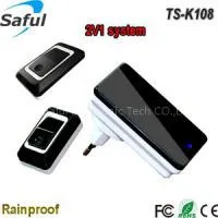 Saful TS-K108 2V1 Wireless Dingdong Bell With 2 Outdoor Unite thumbnail-1