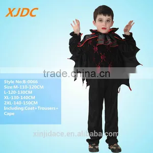 Fancy Style Devil Red Color Dress Kids Vampire Dress for Halloween thumbnail-3