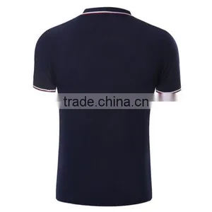 Summer Men Short Sleeve Custom Dry Fit Polo Shirt thumbnail-2