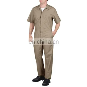 Unisex Gender Safety Short Sleeve Twill Workwear Suit Fatigue Dress thumbnail-2