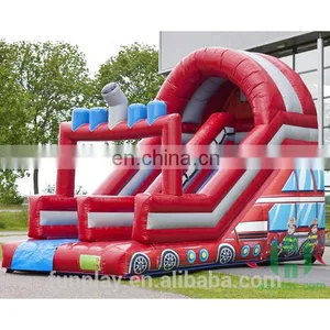HI Popular 0.6mm PVC Tarpaulin Giant Inflatable Slide, Outdoor Children Slide thumbnail-4