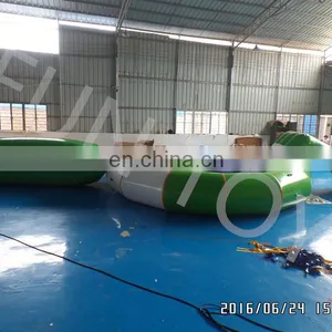 Water Park Inflatable Water Blob Jumping Trampoline for Kids thumbnail-1