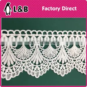 High Quality New Design Polyester Embroidery Lace thumbnail-6