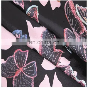 Wholesale Custom-Made Printed 60*60 90*88 Rayon Plain Fabric For Garment thumbnail-2