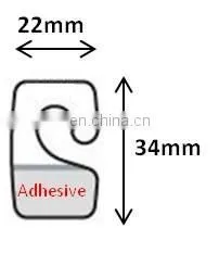 J Hook Adhesive Hang Tab (22mm X 34mm) thumbnail-1