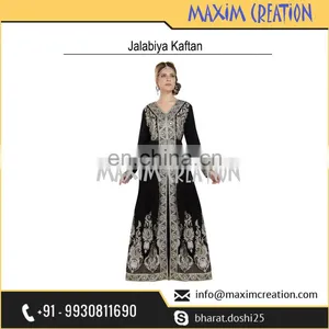 Oriental Robe Dress For Arabian Women's With Unique Embroidery Design 6364 thumbnail-4