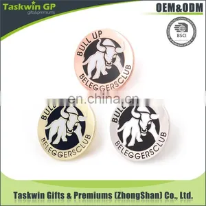 2017 Wholesale Cheap Custom Metal Pin Badge With Your Own Design thumbnail-3