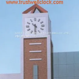 Four Faces Oversize Tower Clocks With Gps thumbnail-1