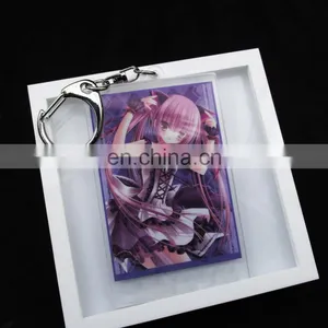 Made in China Rectangle Transperant Acrylic Keychain Photo Insert thumbnail-6