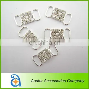 Wholesale 1" Small Rhinestone Connector for Bikini Top thumbnail-1
