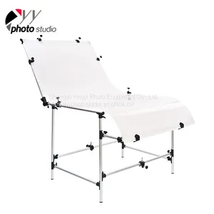 Portable Studio Shooting Table With Frame and Plexiglass Cover Included 100x200cm PST-1020 thumbnail-1