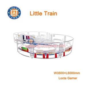 Zhongshan Amusement Park Theme Park Equipment City Rail Train 3 Seat Little Train Hot Selling Small, Kiddy Rides thumbnail-1