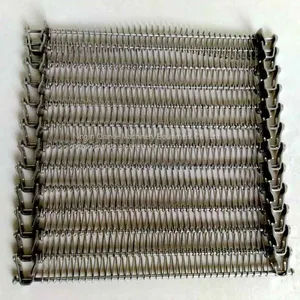 Manufacturer of Stainless Steel Mesh Chain Conveyor Belt of Drying Line thumbnail-3
