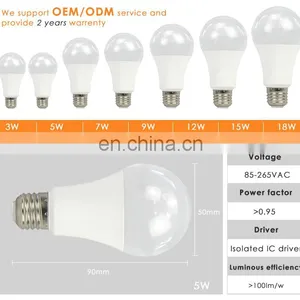 Led Light Supplier 5W LED Light Bulb With 3 Years Warranty thumbnail-6