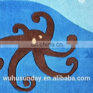 Best Selling Acrylic Polyester Modern Children Hand Made Carpet Custom Kids Rugs for Home Room thumbnail-3