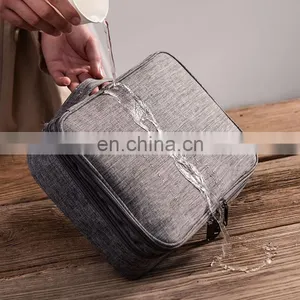 Fashion Cable Organizer Bag Digital Storage 3-layer Multi-Functional Travel Electronics Accessories Bag thumbnail-6