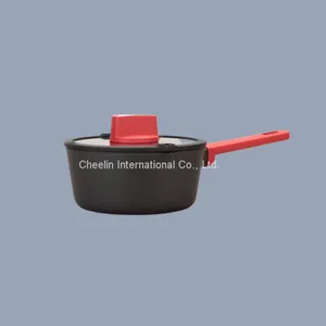 Non-stick Pressed Aluminium Sauce Pan With Pouring Mouth thumbnail-1