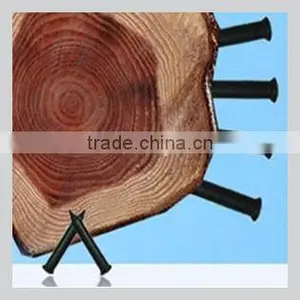 125KHz Rfid Tree Nail Tag With EM4200 Chip Inside Made by ABS Material Mainly Use for Wood Management thumbnail-2