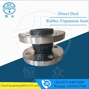 Rubber Expansion Joint Threaded Union for Pipeline thumbnail-1