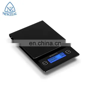Private Label Weigh Full ABS Plastic Design Screen Kitchen Electronic Digital Coffee Weighing Timer thumbnail-1