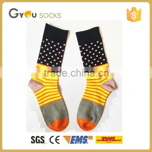 Blue Patchwork Colorful Cotton Dot Socks for Kids thumbnail-1