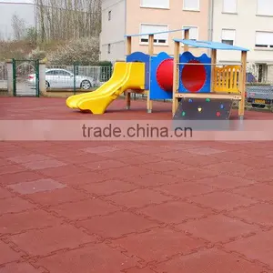Kids Rubber Flooring Mats for Outdoor Playground thumbnail-1