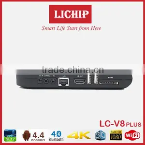 Smart Android 4.4 Bluetooth 4.0 S812 1080P 4K 3D LC- v8 TV Box thumbnail-4